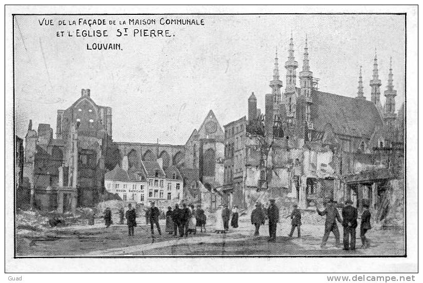 LEUVEN - LOUVAIN - WW1 - EGLISE ST-PIERRE - Leuven