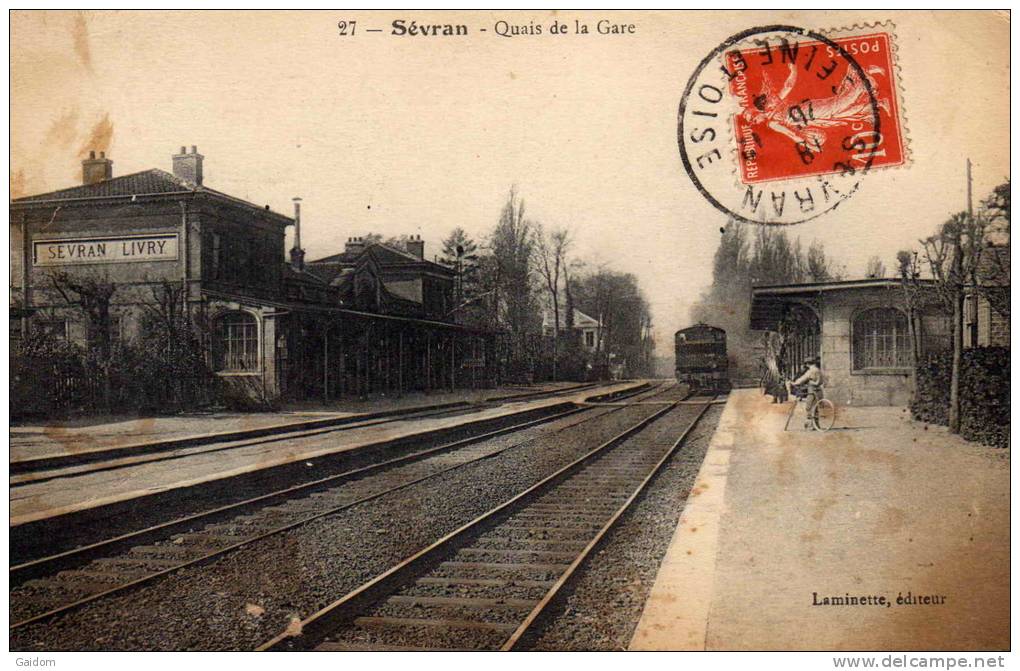 27 - SEVRAN - Quais De La Gare - Sevran