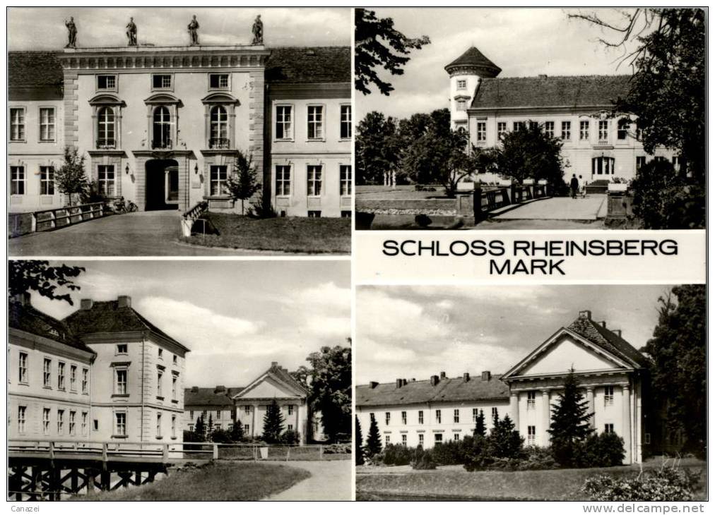 AK Rheinsberg, Schloß, Beschr, 1978 - Rheinsberg