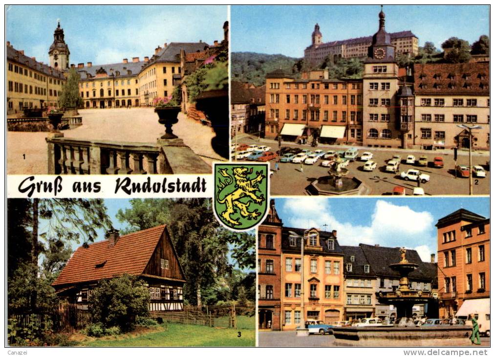 AK Rudolstadt, Ung, 1977 - Rudolstadt