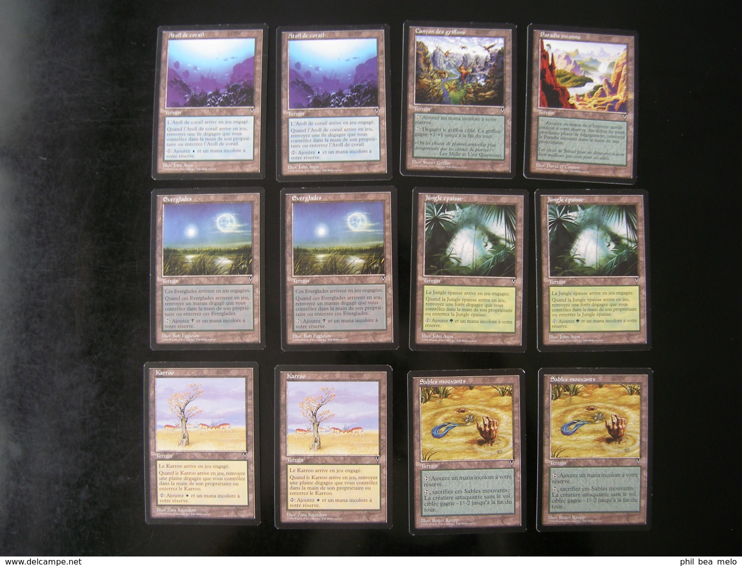 CARTE MAGIC THE GATHERING - VISIONS - LOT 238 CARTES - VOIR PHOTOS ET DESCRIPTION