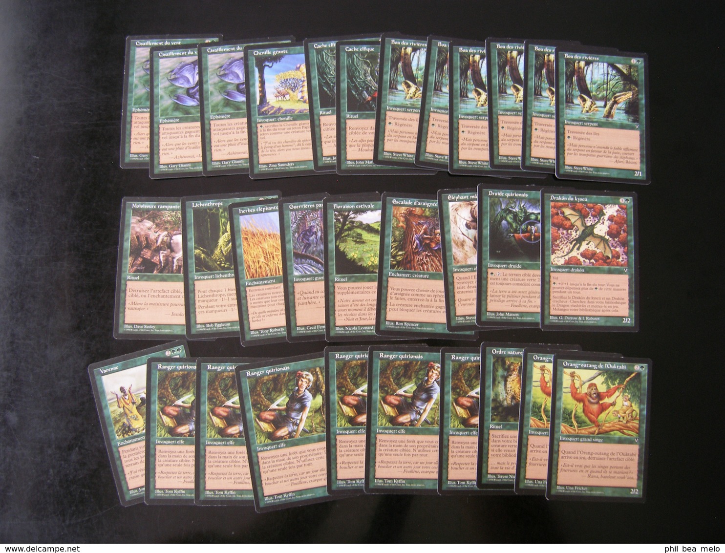 CARTE MAGIC THE GATHERING - VISIONS - LOT 238 CARTES - VOIR PHOTOS ET DESCRIPTION