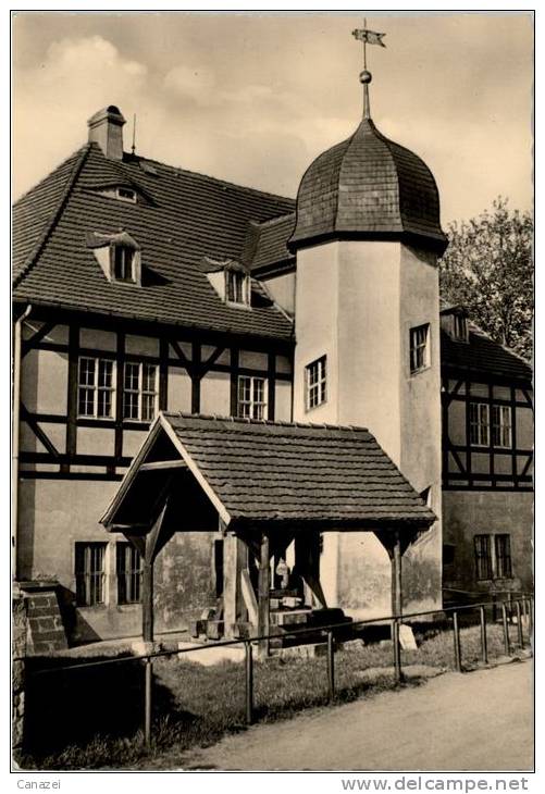 AK Radebeul-Mitte, Schloß Hoflößnitz, Jetzt Heimatmuseum, Ung, 1960 - Radebeul