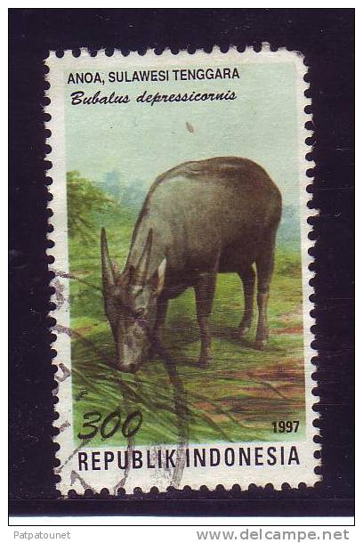 Indonésie YV 1552 O 1997 Bubale - Animalez De Caza