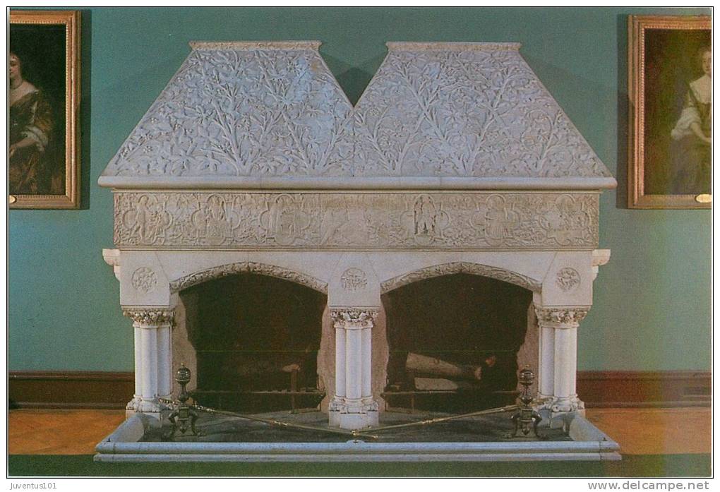 CPSM Irlande-Kilkenny Castle-The Double Fireplace   L1249 - Kilkenny