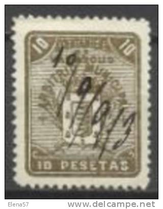 8044-SELLO FISCAL VALLADOLID ARBITRIO MUNICIPAL  1899 AYUNTAMIENTO ARBITRIOS 10 PESETAS,BONITO,ESCASO.ALTISIMO VALOR DE - Fiscales