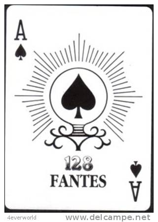 Gambling Poker Swap Playing Card Ace Of Spades #034 - Cartes à Jouer Classiques