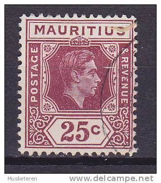 Mauritius 1938 Mi. 210 A    25 C King König George VI. - Mauritius (...-1967)