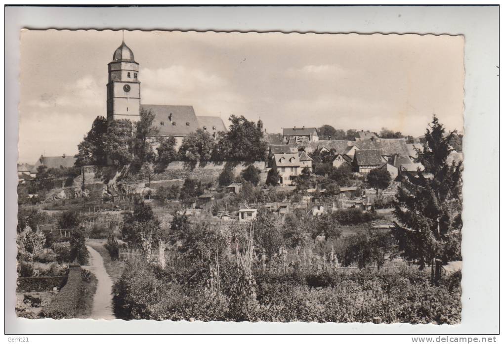 6390 USINGEN, Ortsansicht  195... - Usingen