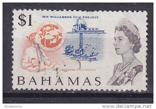 Bahamas 1967 Mi. 269 X    1 $ Queen Königin Elizabeth II. & Williamson Film Project 1914 - 1963-1973 Ministerial Government