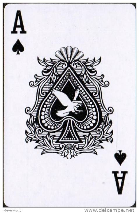 Gambling Poker Swap Playing Card Ace Of Spades #280 - Cartes à Jouer Classiques