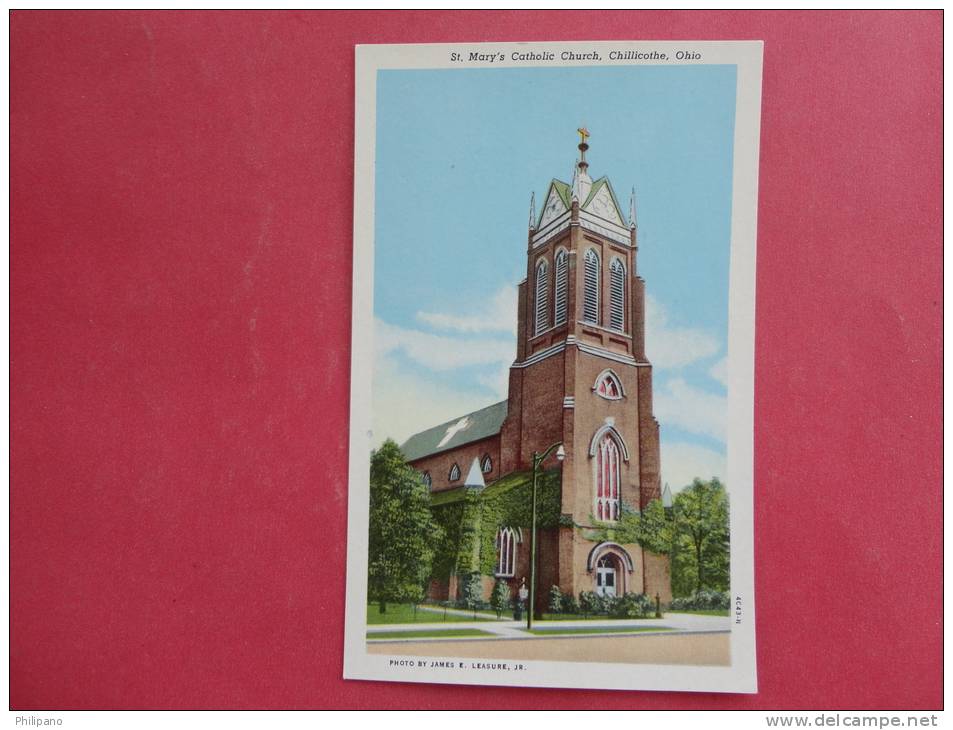 Chillicothe Ohio  St Marys Catholic Church    ===    Ref 877 - Sonstige & Ohne Zuordnung