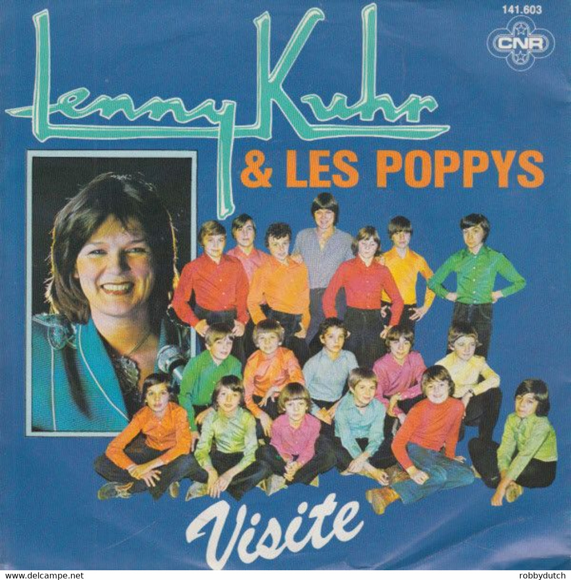 * 7" *  LENNY KUHR & LES POPPYS - VISITE (Holland 1980) - Andere - Nederlandstalig