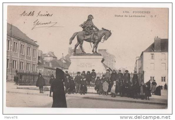 FOUGERES - Statue De Lariboisière - Fougeres