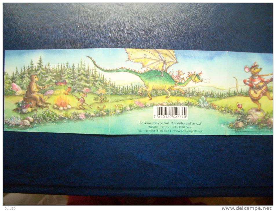 Switzerland, Helvetia, The Swiss Mouse, Children Tale, Book Of 10, 2010 - Ungebraucht