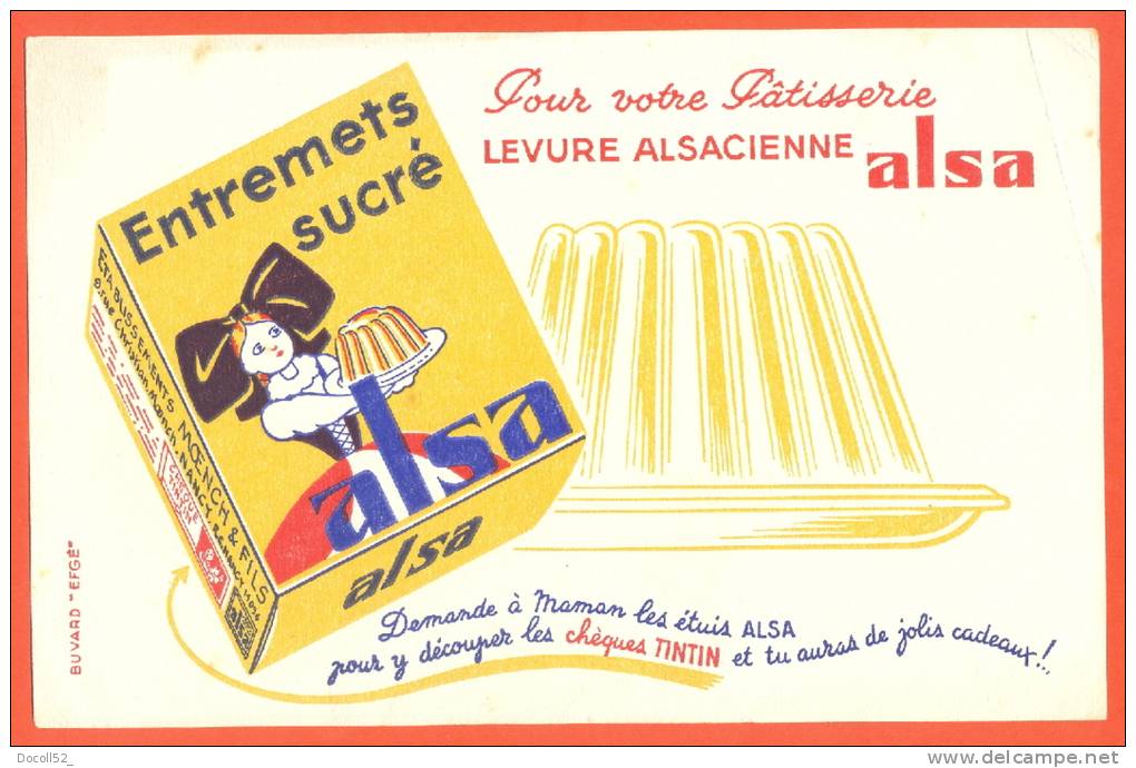 Buvard  "  Levure Alsacienne Alsa   " Bonaparte - La Libertee - Bonnet Frigien - Zuivel