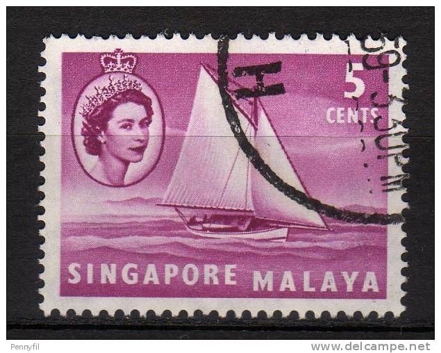 SINGAPORE - 1955 YT 31 USED - Singapour (...-1959)