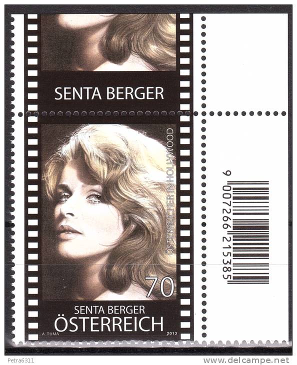 AUSTRIA ÖSTERREICH 2013 Österreicher In Hollywood - Senta Berger MNH / ** / POSTFRISCH - Neufs