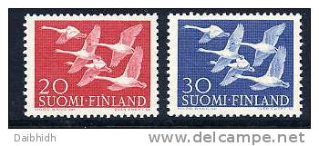 FINLAND 1956 Nordic Countries Set MNH / **.  Michel 465-66 - Unused Stamps