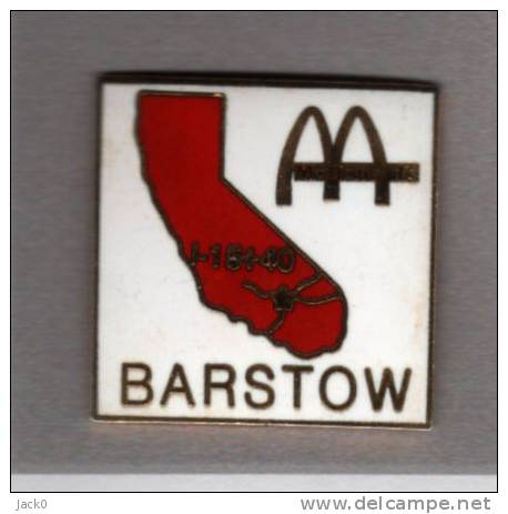 Pin´s   MAC  DO   BARSTOW - McDonald's