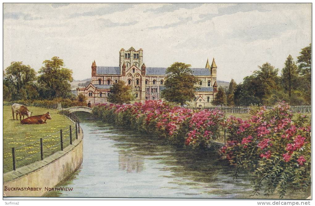 A R QUINTON - BUCKFAST ABBEY, NORTH VIEW - Quinton, AR