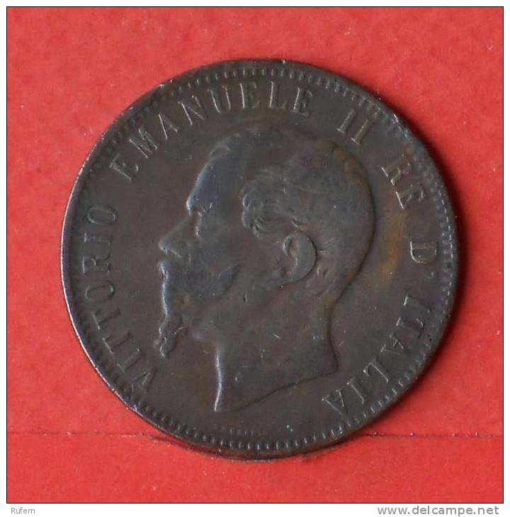 ITALIA  10  CENTESIMI  1866 N   KM# 11,4  -    (1629) - 1861-1878 : Victor Emmanuel II