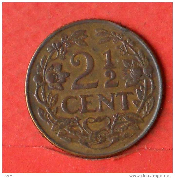 CURACAO  2 1/2  CENTS  1947   KM# 42  -    (1641) - Curaçao