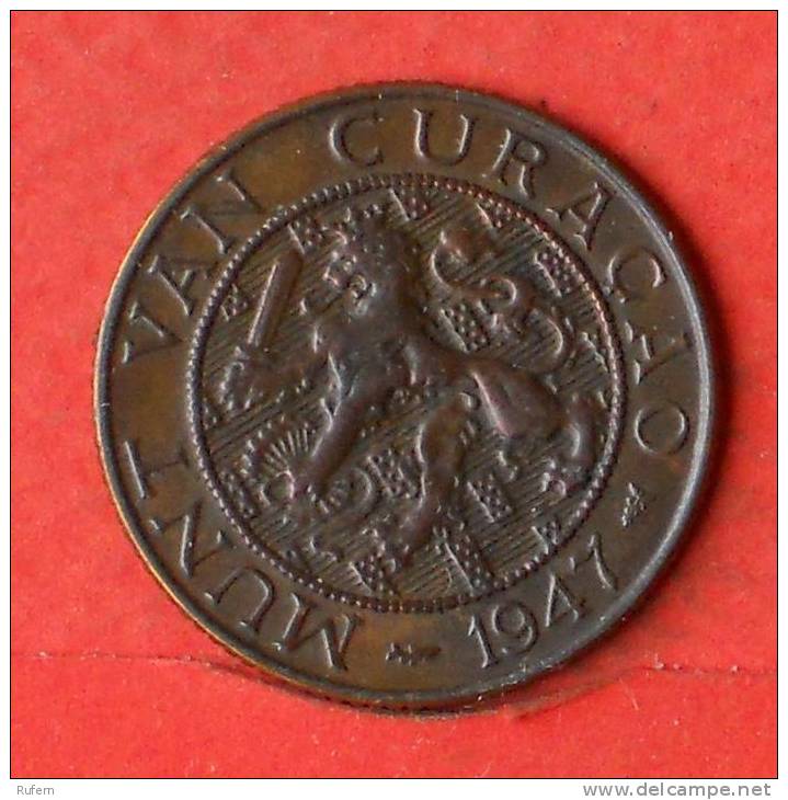 CURACAO  2 1/2  CENTS  1947   KM# 42  -    (1641) - Curaçao