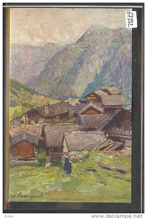 BOSCO VALLE MAGGIA - PAR FILIPPO FRANZONI - CARTE PRO JUVENTUTE NEUVE - TB - Maggia