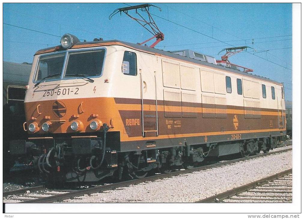 TRAIN - LOCOMOTIVE Série 250 - Janvier 1987 - Eisenbahnen