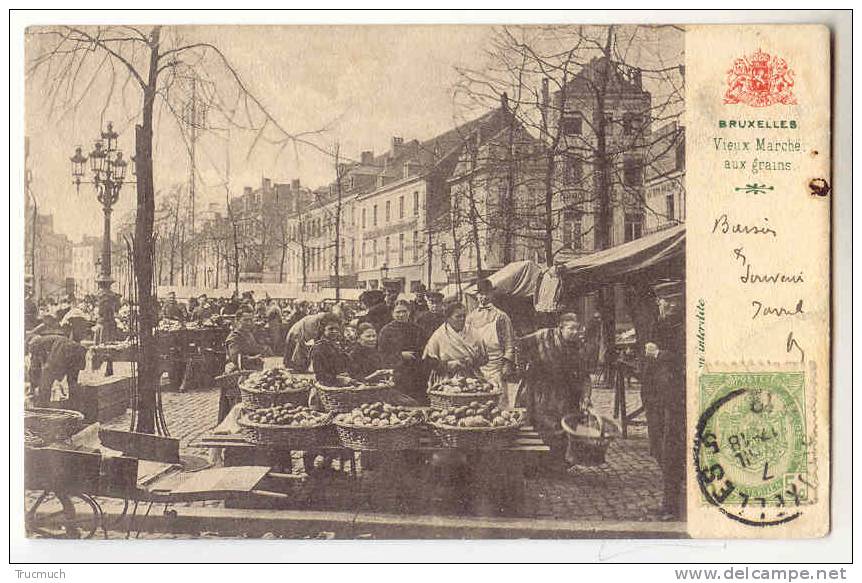 E1618 - Bruxelles - Vieux Marché Aux Grains - Markten