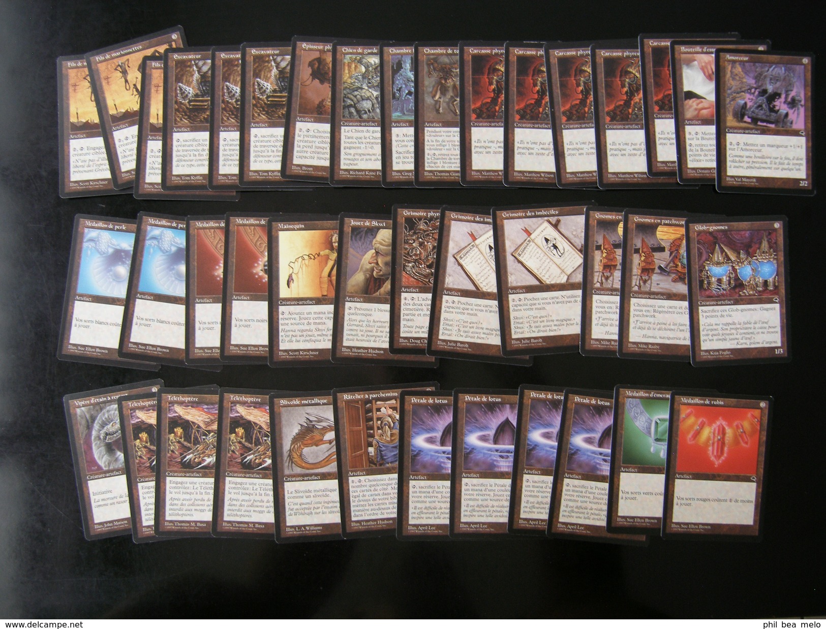 CARTE MAGIC THE GATHERING - TEMPÊTE - LOT 475 CARTES - VOIR PHOTOS ET DESCRIPTION - Lots