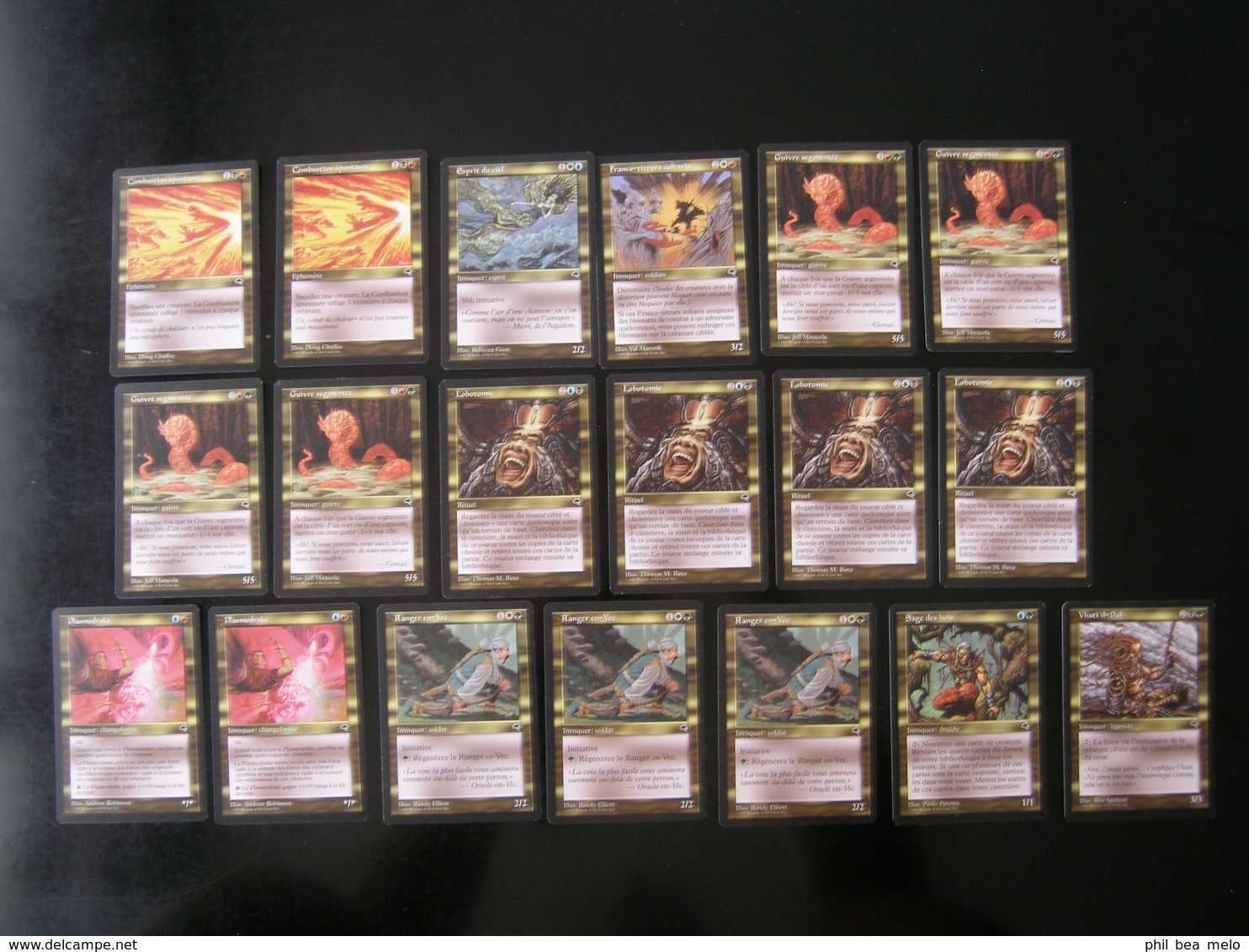 CARTE MAGIC THE GATHERING - TEMPÊTE - LOT 475 CARTES - VOIR PHOTOS ET DESCRIPTION - Lots