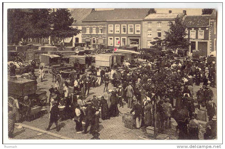 E1755 - Hannut - La Grand'Place (Marché) - Hannuit