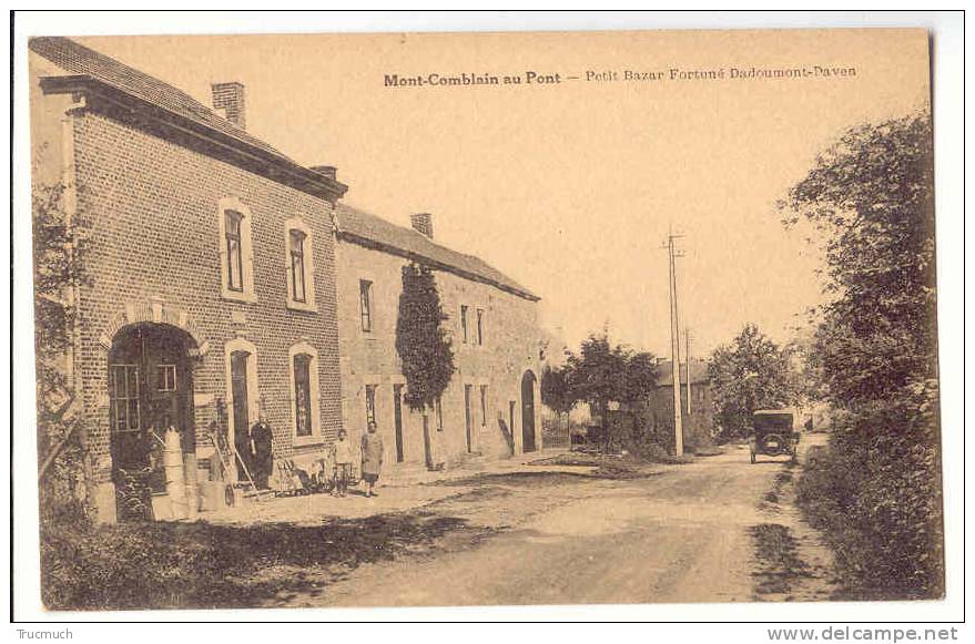 E1827  - Mont - Comblain Au Pont - Petit Bazar Fortuné Dadoumont-Daven - Comblain-au-Pont