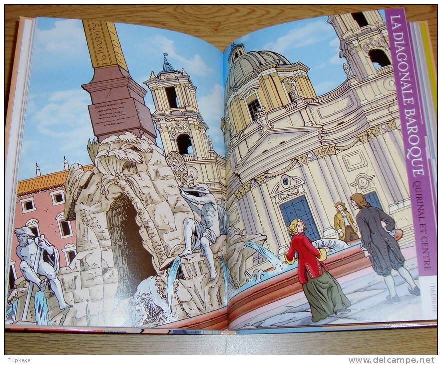 Rome Itinéraires avec Alix Jacques Martin Gilles Chaillet Guide Lonely Planet illustré Éditions Casterman 2010