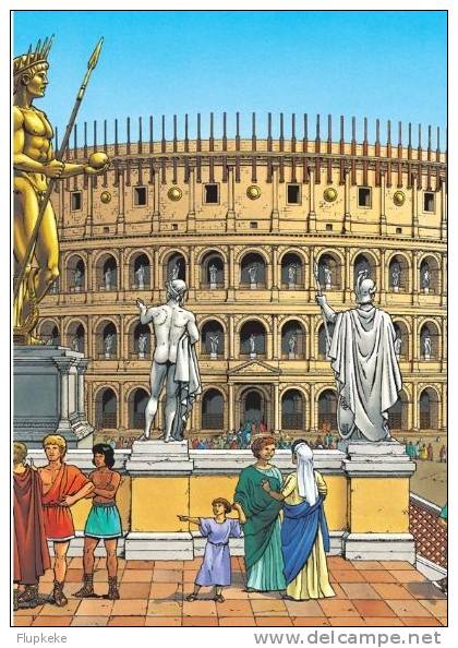 Rome Itinéraires avec Alix Jacques Martin Gilles Chaillet Guide Lonely Planet illustré Éditions Casterman 2010