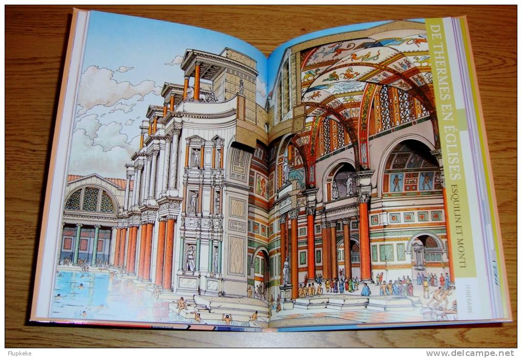 Rome Itinéraires avec Alix Jacques Martin Gilles Chaillet Guide Lonely Planet illustré Éditions Casterman 2010