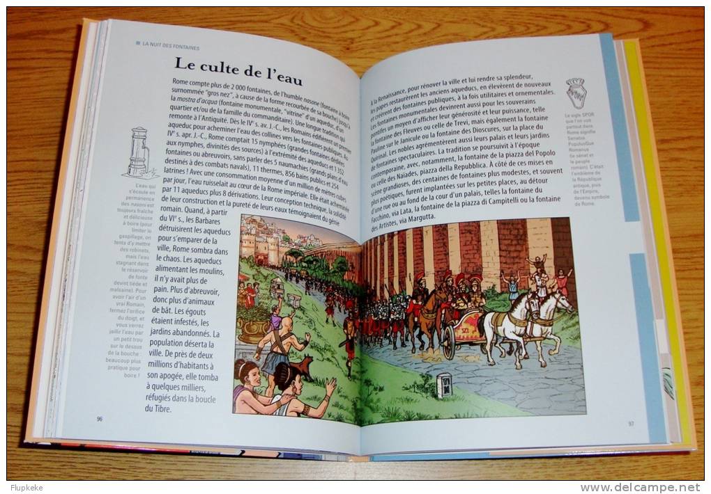 Rome Itinéraires Avec Alix Jacques Martin Gilles Chaillet Guide Lonely Planet Illustré Éditions Casterman 2010 - Alix