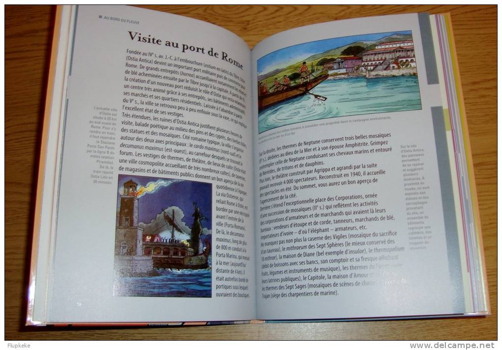 Rome Itinéraires Avec Alix Jacques Martin Gilles Chaillet Guide Lonely Planet Illustré Éditions Casterman 2010 - Alix
