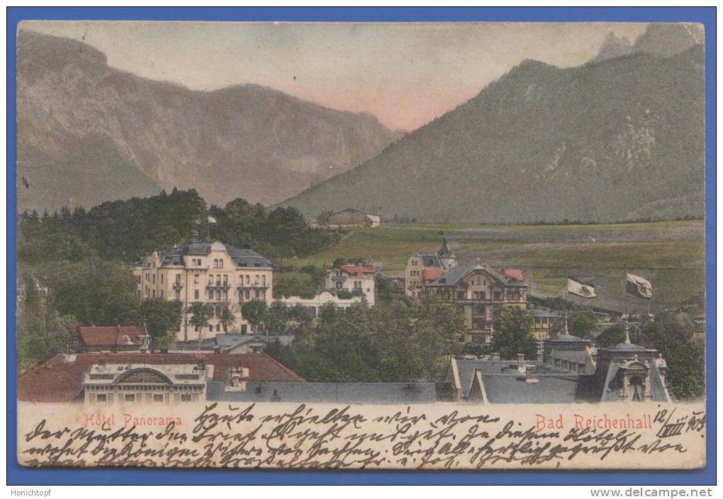 Deutschland; Bad Reichenhall; Hotel Panorama; 1905 - Bad Reichenhall