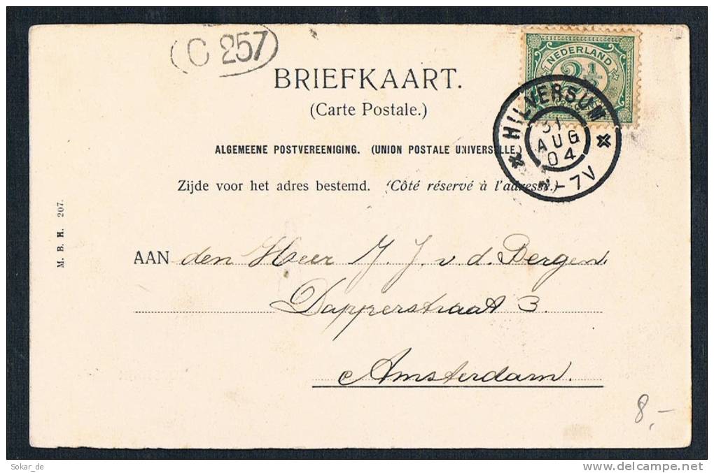 AK Baarn/Soestdijk 1904, Utrecht, Niederlande, Palast, Chateau, Castle, Hilversum-Amsterdam - Baarn