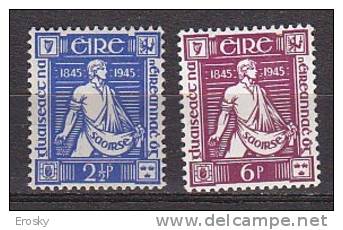 Q0707 - IRLANDE IRELAND Yv N°102/03 * - Unused Stamps