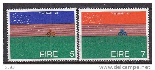 Q0793 - IRLANDE IRELAND Yv N°296/97 ** AGRICULTURE - Ungebraucht