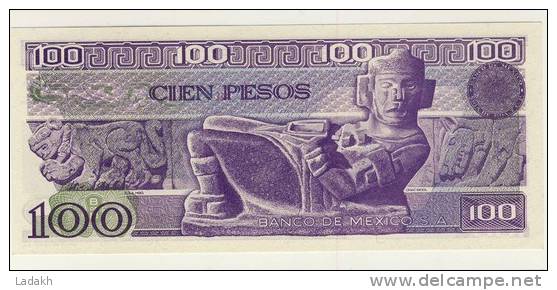 BILLET # MEXIQUE # 100 PESOS # CIEN PESOS # 1982 # V. CARRANZA - Mexique