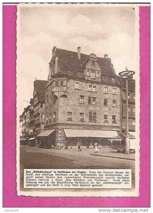 HEILBRONN   -   **DAS KÄTCHENHAUS ** Mir Geschäft August DIETSCHE    -   Verlag : FRANCK Aus Stuttgart  N° 12194 70p - Heilbronn