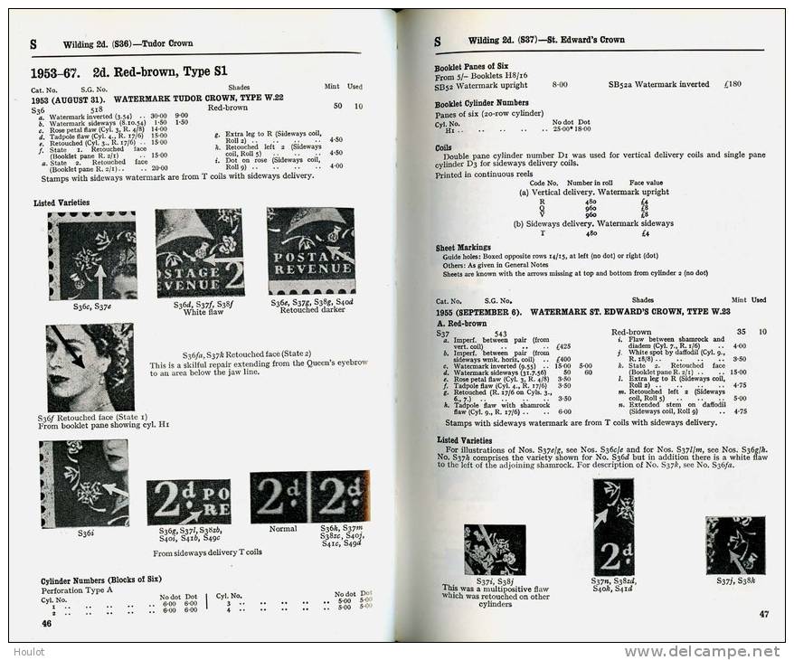 Stanley Gibbons Specialised - Stamp - Catalogue Great Britain - Volume 3 Queen Elizabeth II Pre-decimal Definitive Issue - Manuali