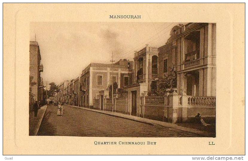 MANSOURAH -  QUARTIER CHENNAOUI BEY - El Mansurá