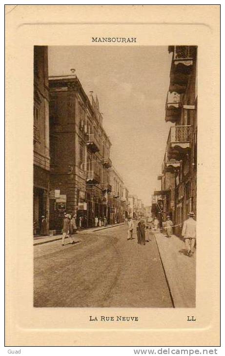 MANSOURAH -  LA RUE NEUVE - El-Mansoera