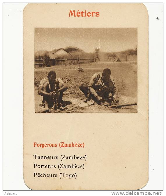 Metiers Zambeze Forgerons Porteurs Tanneurs - Sambia